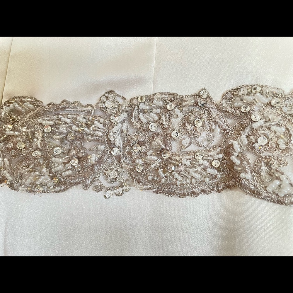 Winnie Couture 100% Silk Wedding Dress - Picture 8 of 11